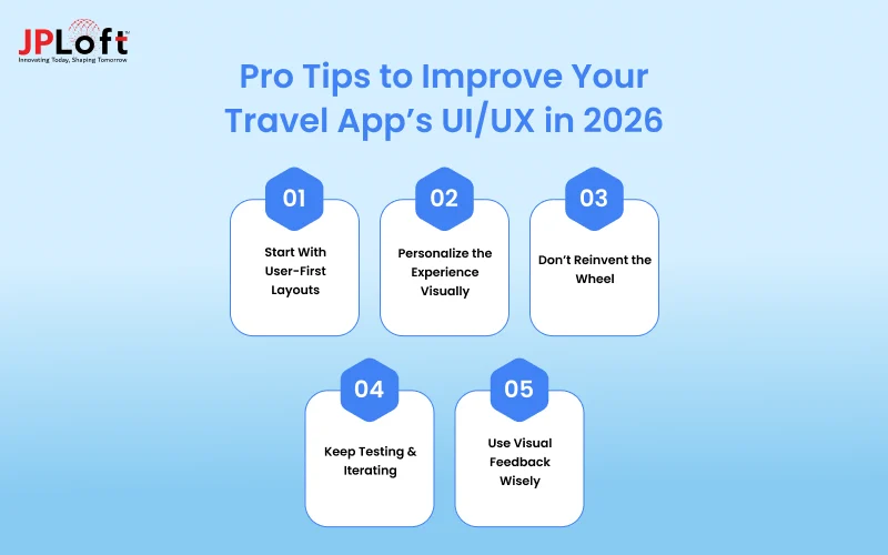 Pro Tips to Improve Your Travel App&rsquo;s UI/UX in 2026